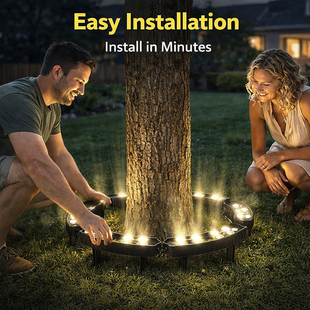 Glow Tree - LED-Lichterkette für Bäume
