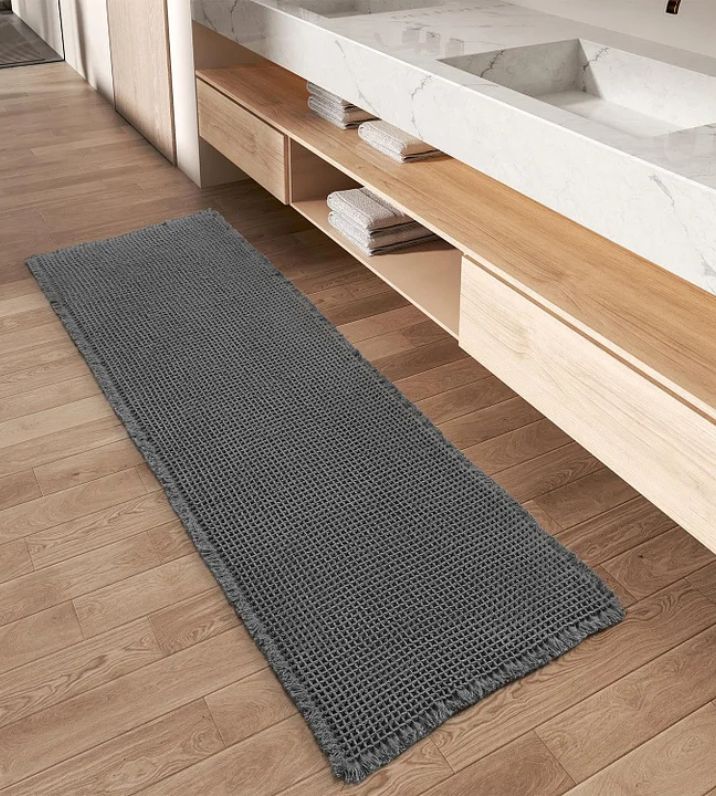 Badläufer — Waffelstruktur für schnelle Trocknung & Komfort