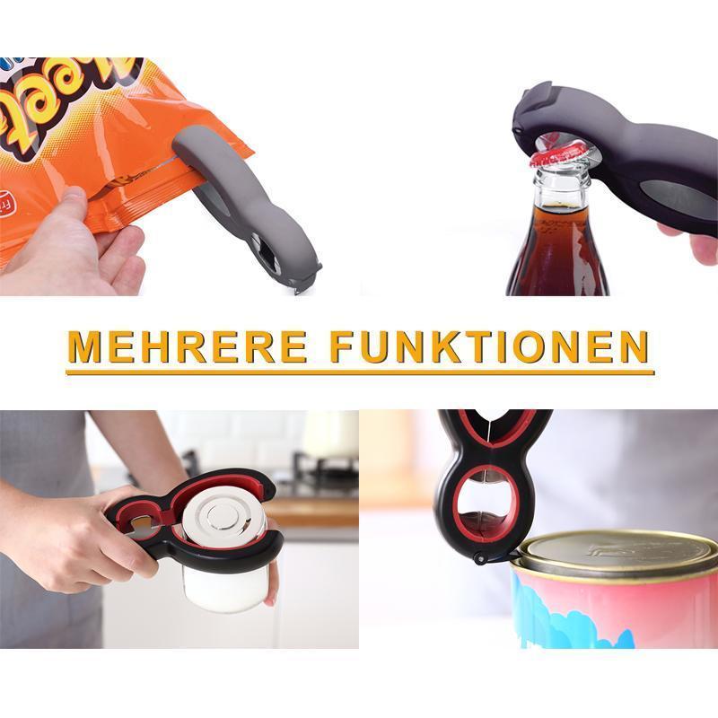 Gluschwein - 6 in1 Multifunktionale Tragbare Flaschenöffner