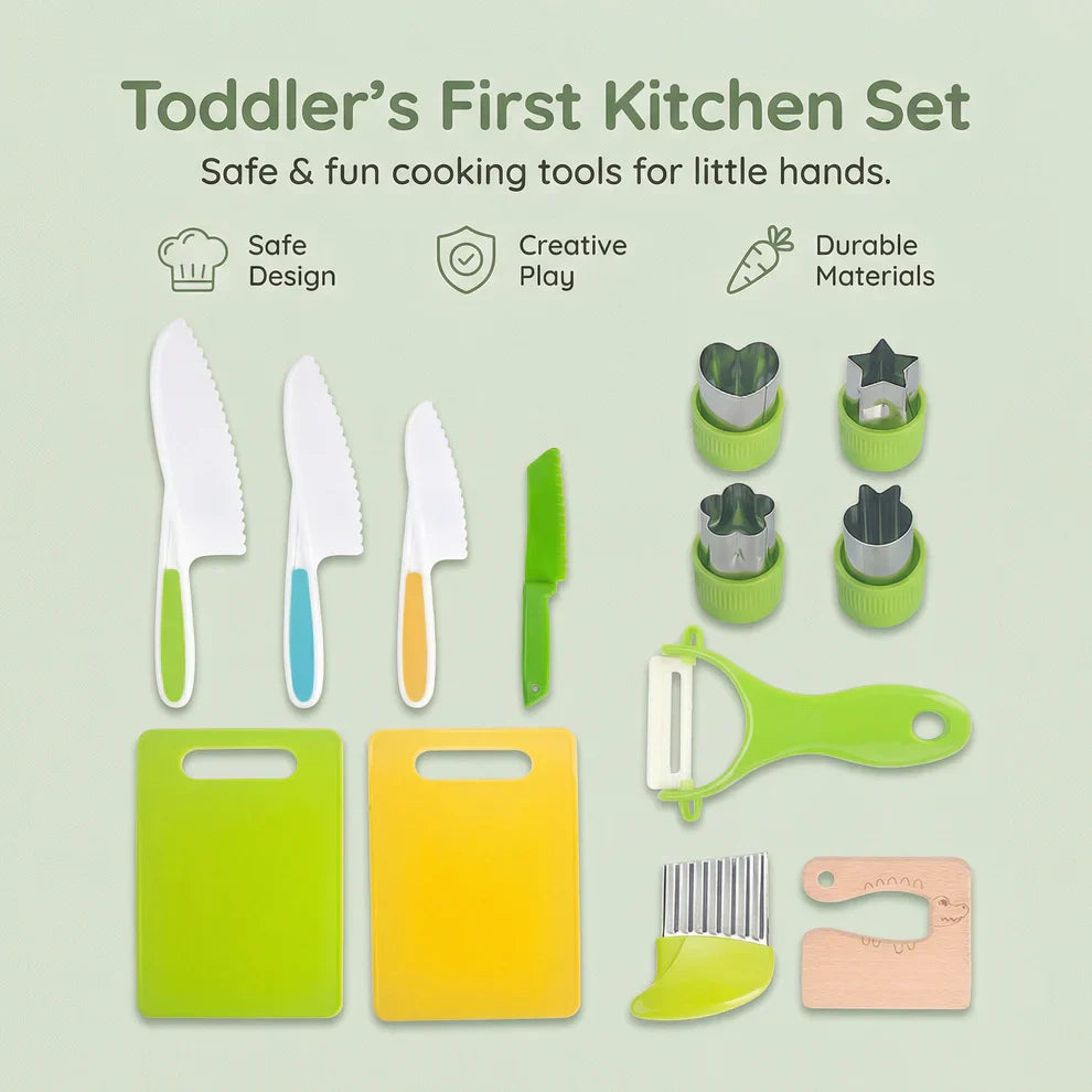 Kids Cooking Knife - Wecken Sie mit jedem sicheren Schnitt das Selbstvertrauen und die Kreativität Ihres Kindes