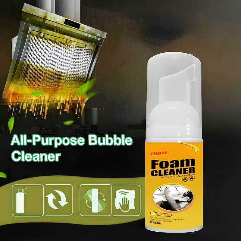 FoamCleaner - Schluss mit Schrubben – Der Fettlöser mit Soforteffekt