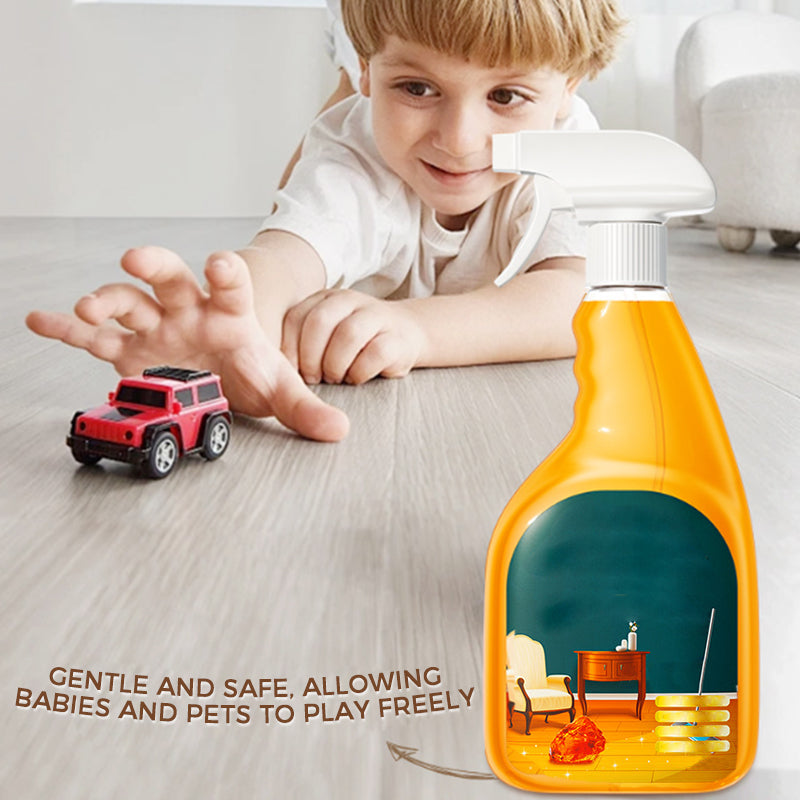 🔥50% Rabatt！Bienenwachs-Pflegespray für Holzböden – reinigt, poliert & imprägniert – gegen Feuchtigkeit & Schmutz✨🏠