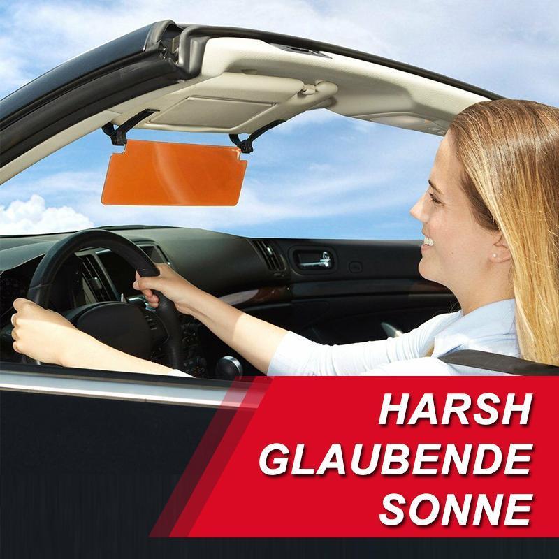 Gluschwein - Transparente, blendfreie Sonnenblende für Autos