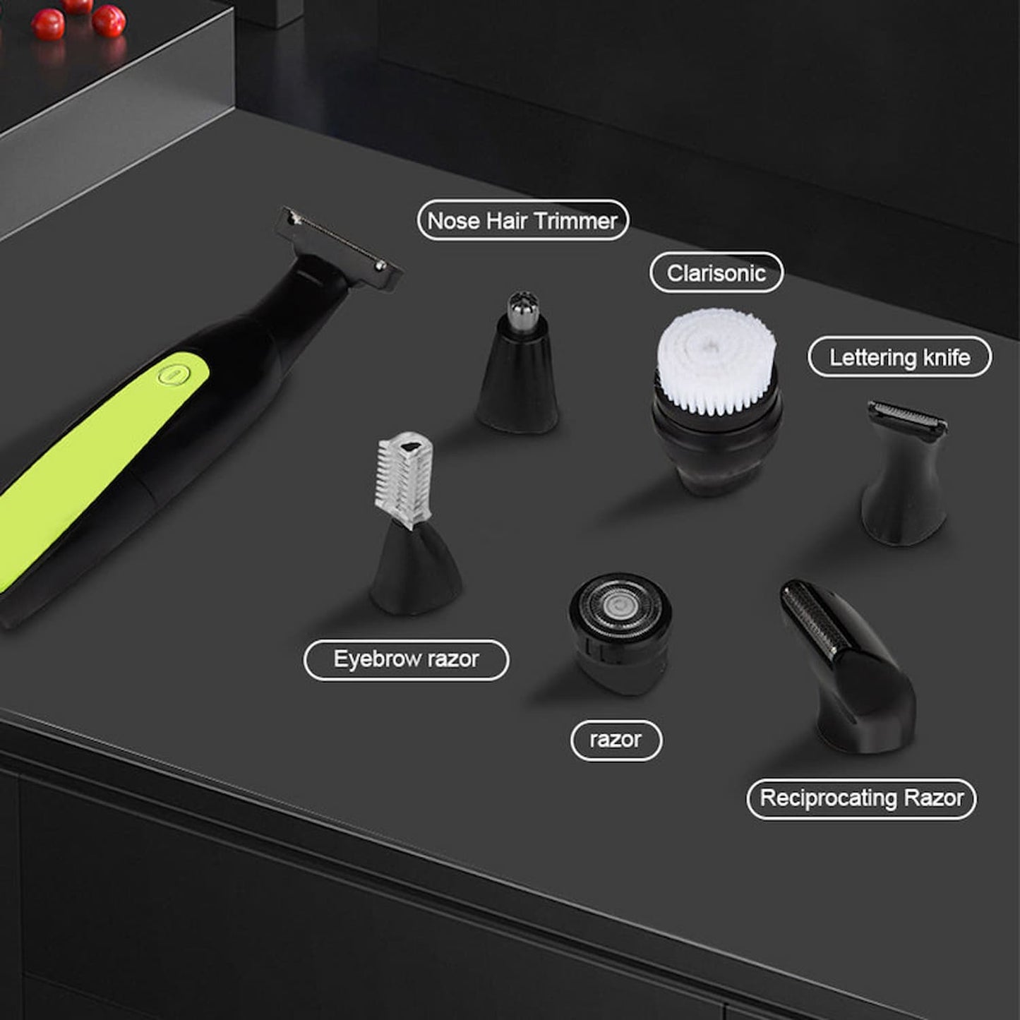 MultiTrim - Multifunktionaler elektrischer Nass- und Trockenrasierer