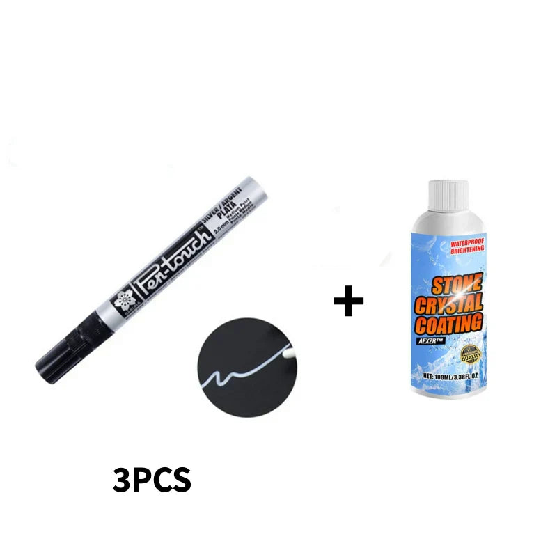 🎩Gekauftes kommt mehr geliefert🐦Goldener Grabsteinmarker zur Restaurierung verblasster Grabinschriften