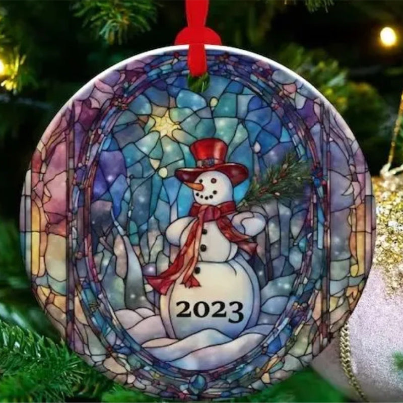 Gluschwein - 🎄Weihnachten 2023 Verzierung🎅 Schneemann