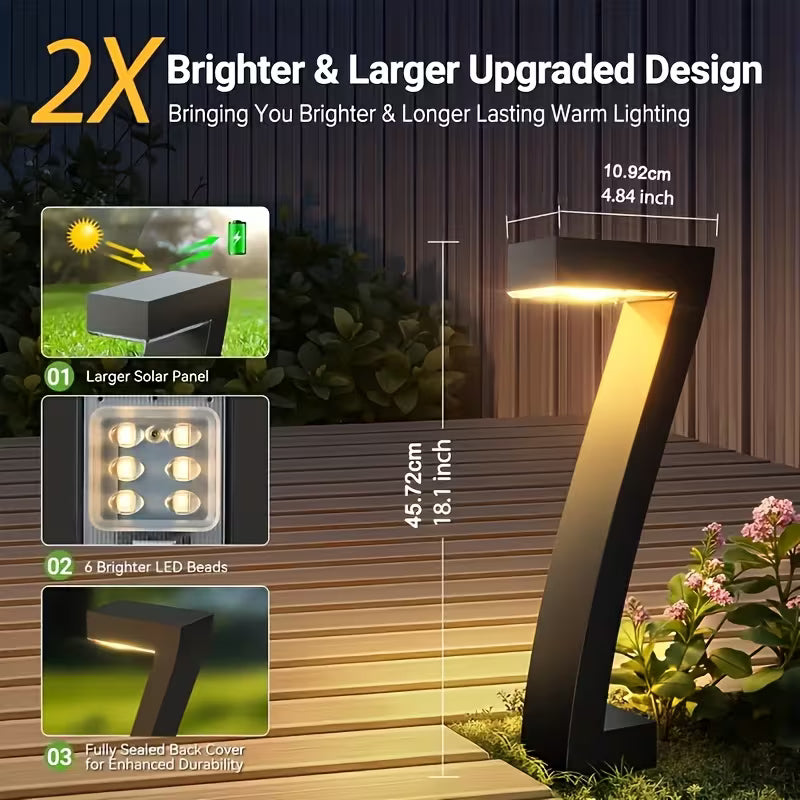 Solar Garden Light - Lass die Sonne deinen Garten nachts erhellen