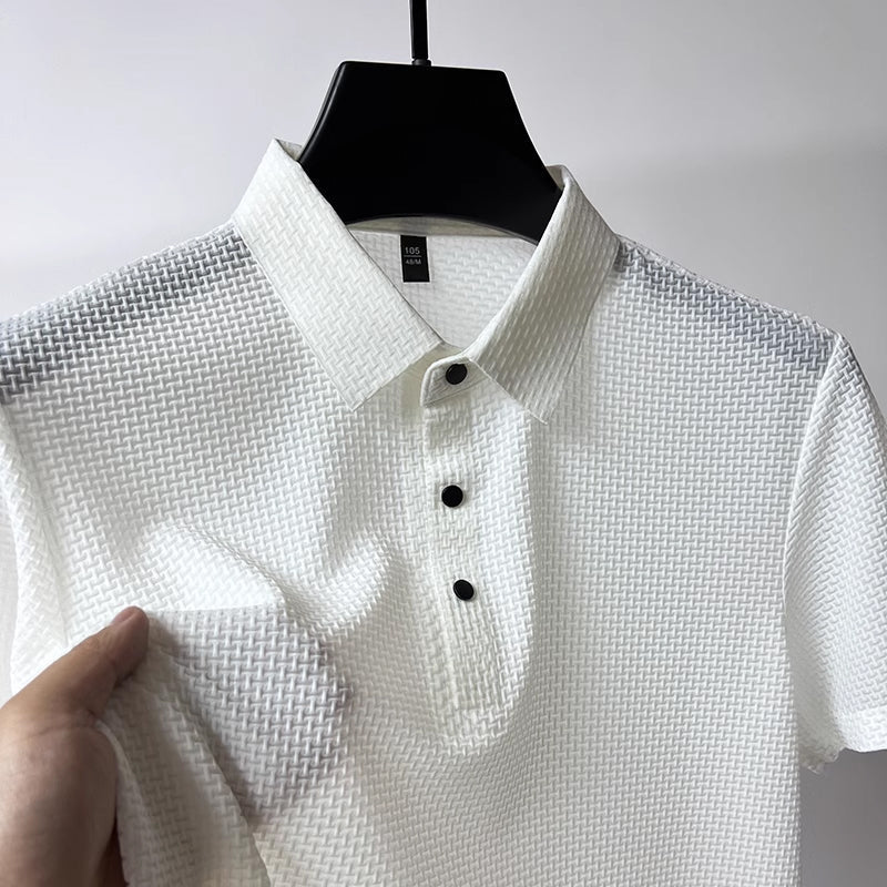 Gluschwein - Mesh Ice Silk Short Sleeve T-shirt Polo Shirt