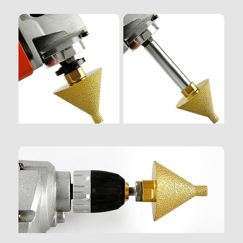 Gluschwein - Diamond Beveling Chamfer Bit For Angle Grinders