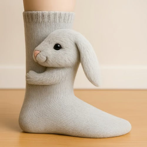 Kuschelige Tiersocken