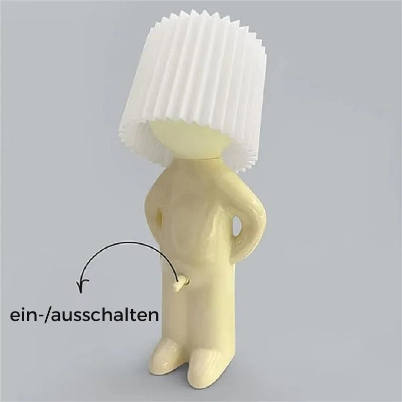 Gluschwein - Eine kreative Lampe des kleinen schüchternen Mannes