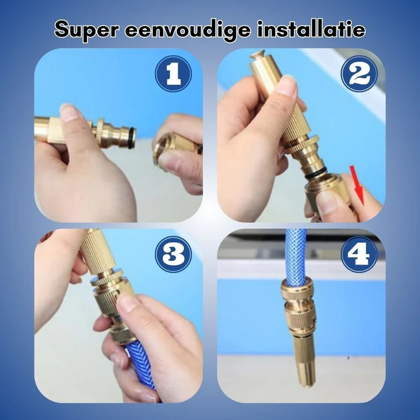 Gluschwein - Hose Nozzle - Sprühkopf mit 4 einstellbaren Positionen