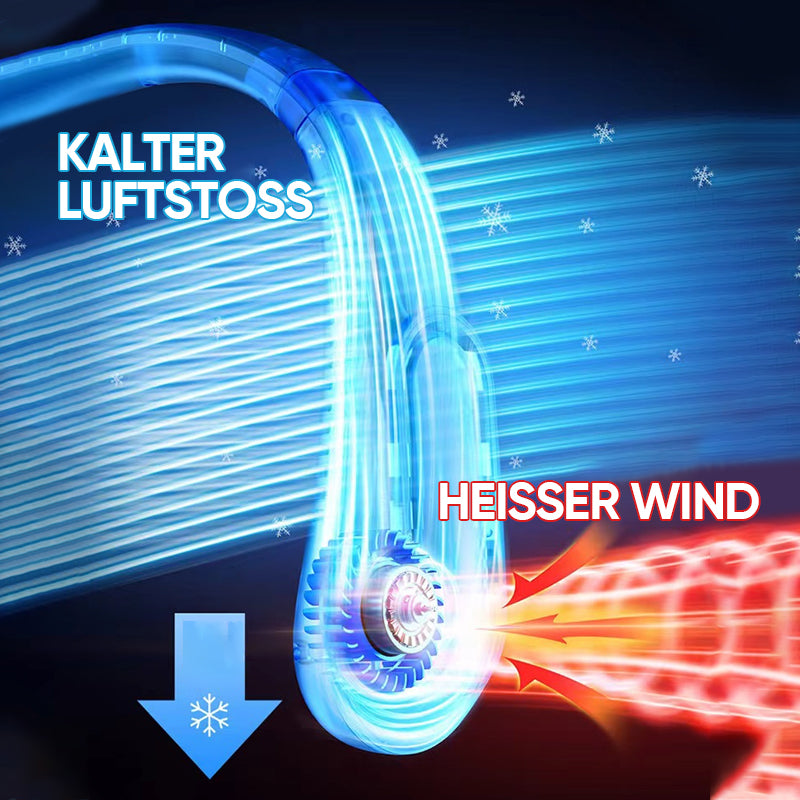 Gluschwein - Nackenventilator, wiederaufladbarer USB-Lüfter