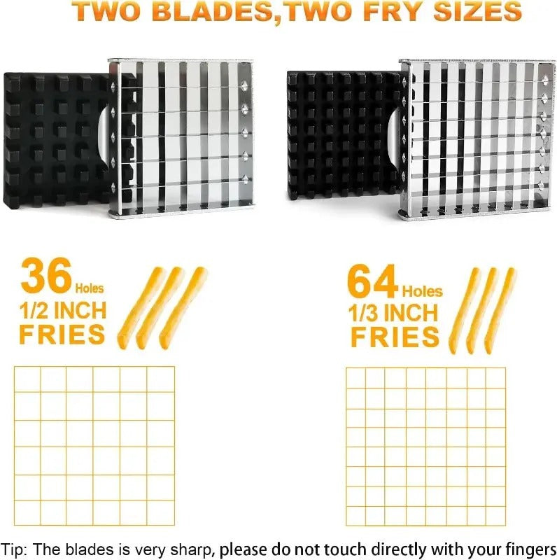 FriesPress - Pommes-Schneider — gleichmäßige Pommes ohne Mühe