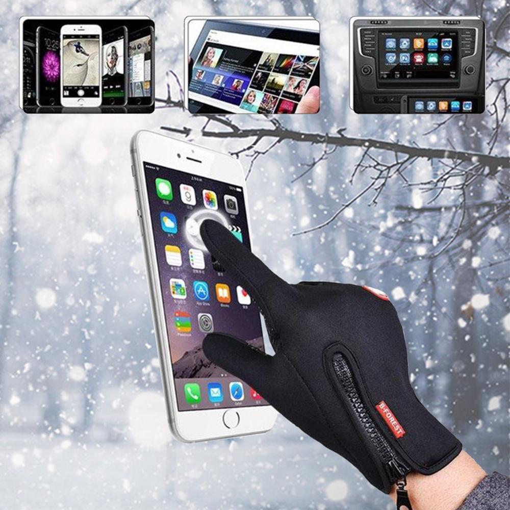 Gluschwein - Premiume warme winddichte wasserdichte Touchscreen Handschuhe Unisex