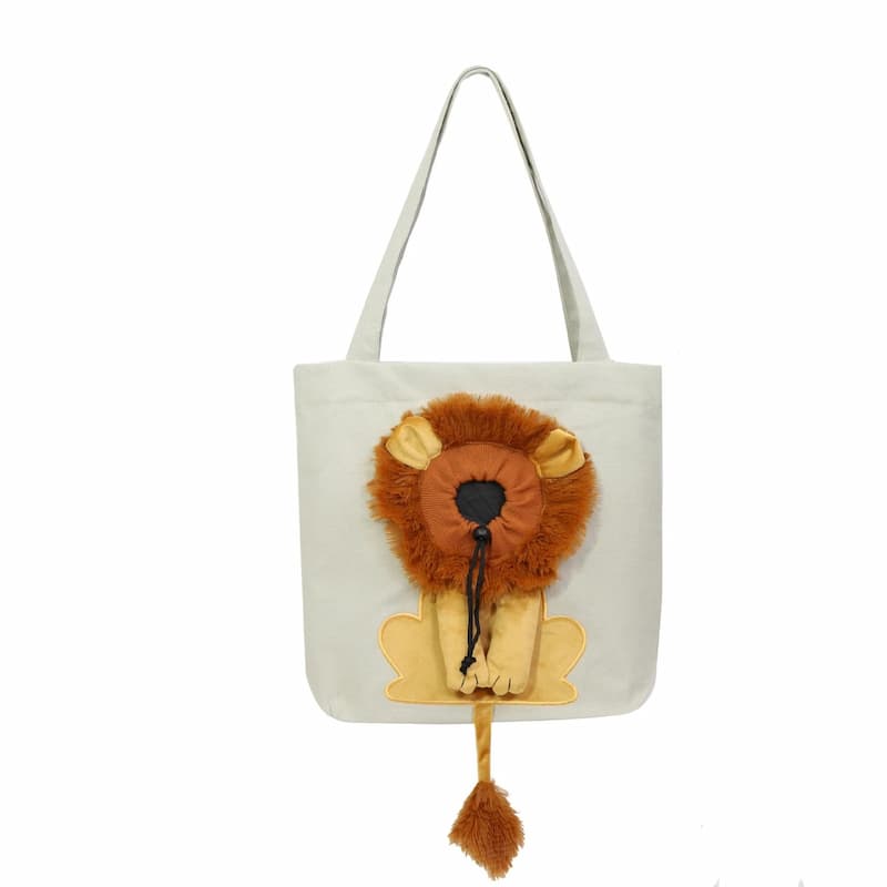 Gluschwein - Cat Mane Bag - Tragetasche aus Segeltuch für Haustiere