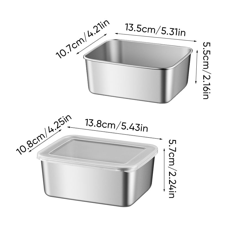 PrepContainer - Lebensmittelbehälter aus Edelstahl