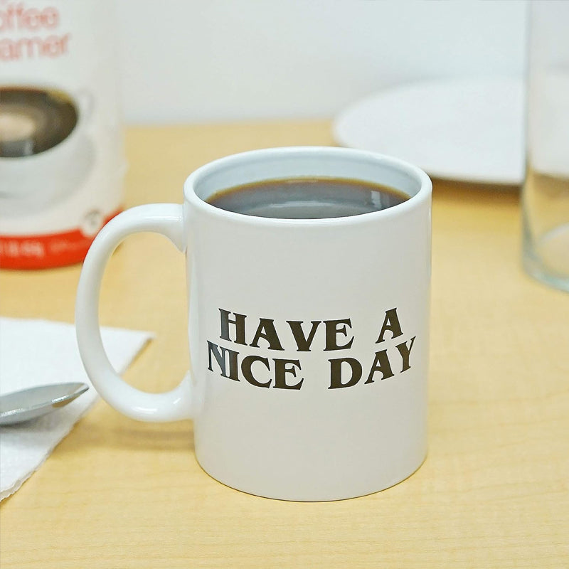 Gluschwein - Lustige Mittelfinger-Tasse „Have a Nice Day“