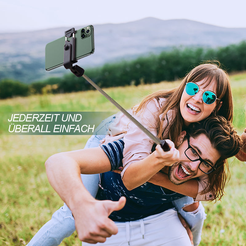 Gluschwein - Bluetooth Selfie Stick Einbeinstativ Wireless Phone Holder