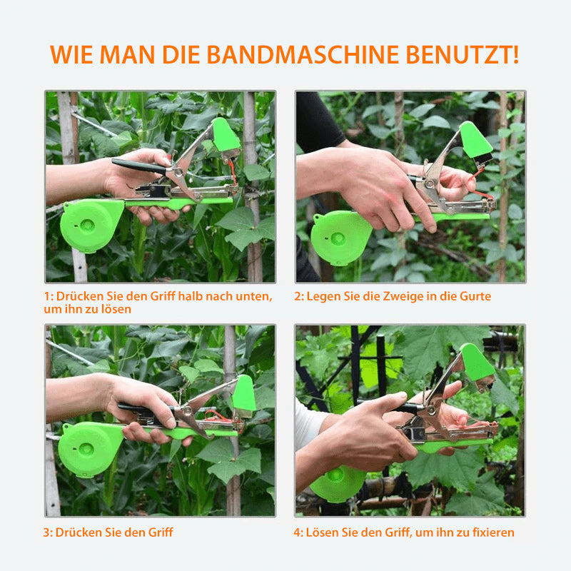 Gluschwein - Bindemaschine für Gartenpflanzen