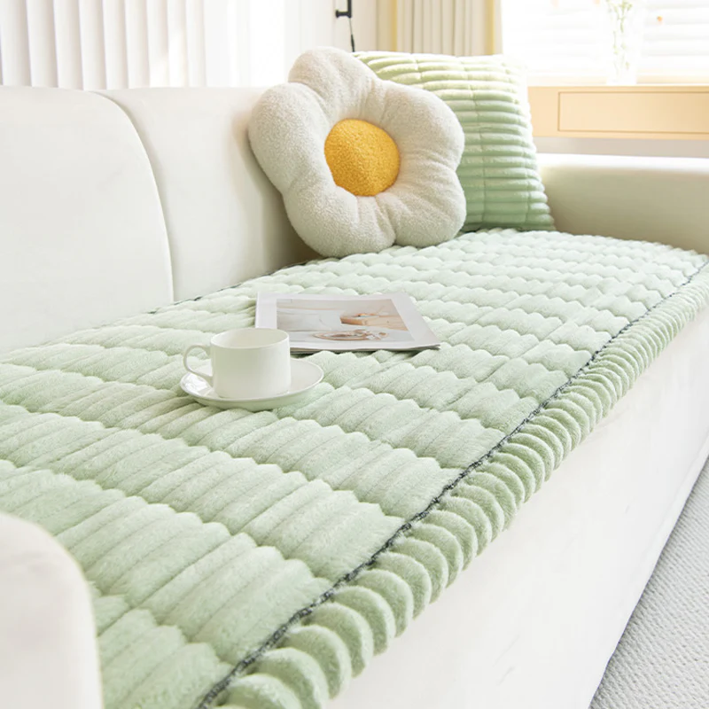 Gluschwein - Sofa Mat - Gestepptes Cord-Sofakissen | Ideal für Haustiere