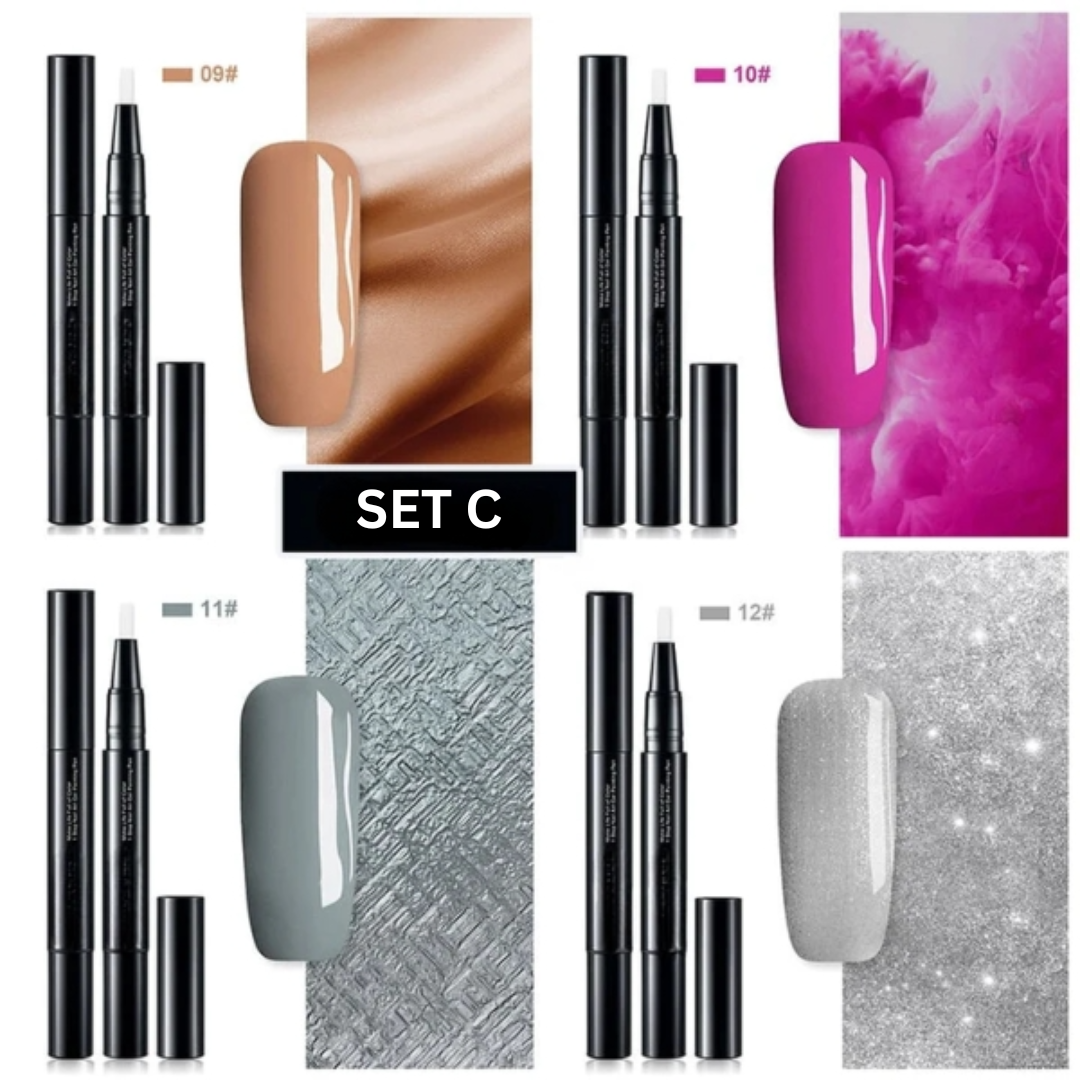 NailFlex (set of 4) - Kreieren Sie schnell atemberaubende Nägel