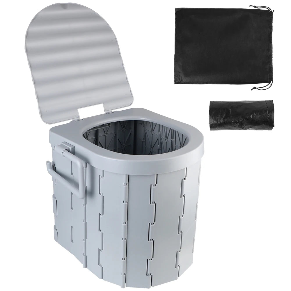 FoldToilet - Inodoro plegable portátil para viajes