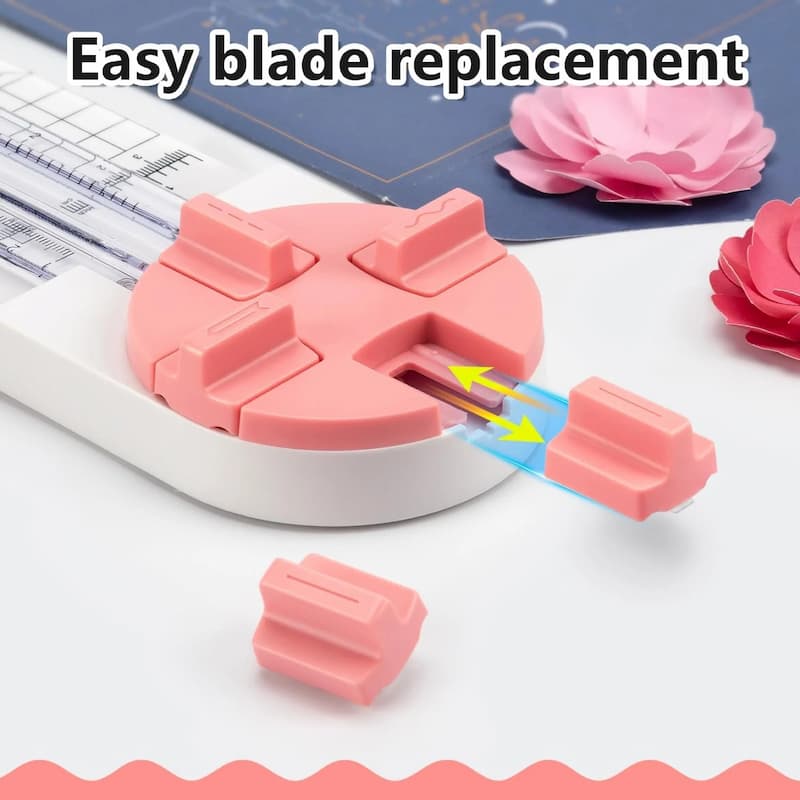 PaperCutter - 4-in-1-Papierschneider – für Karten, Scrapbooking und kreative Deko