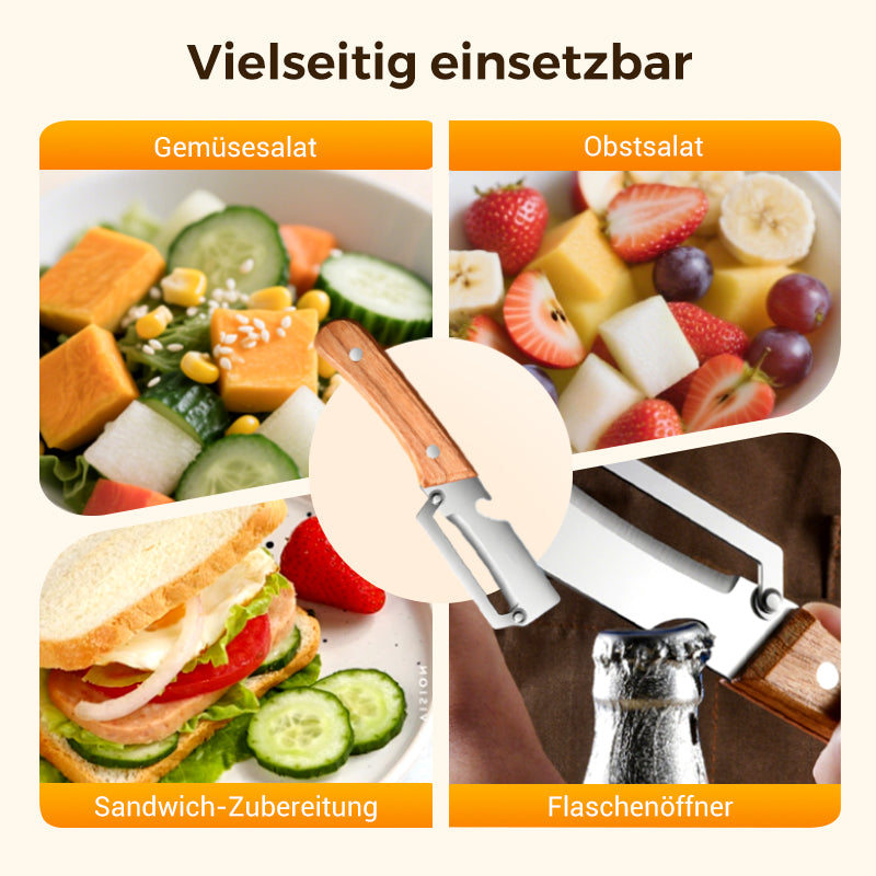 Gluschwein - 🥕 2+1 GRATIS! 🔥 Multifunktionaler Gemüseschäler für Die Küche – Edelstahlklinge, Ergonomischer Griff & Ideal Zum Schälen Von Obst & Gemüse ✨