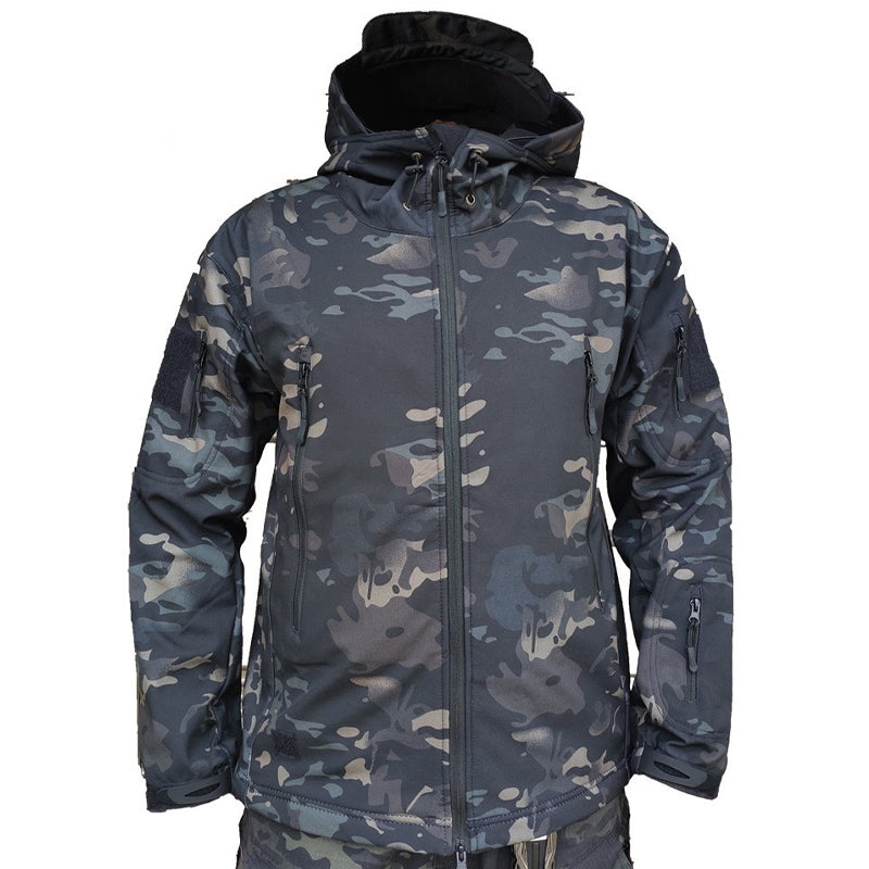 Gluschwein - Wind- und wasserdichte Jacke (Herren) Tarnung 2