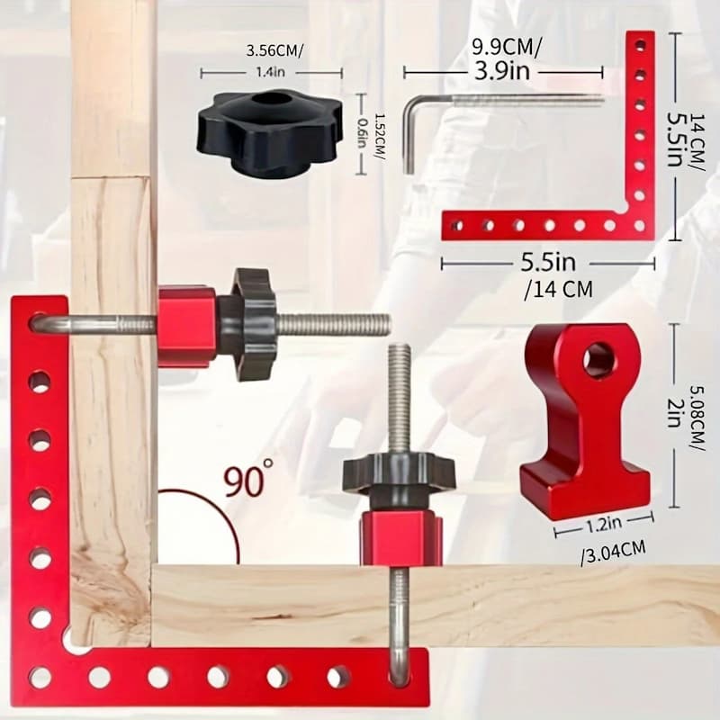 Gluschwein - Corner Clamps - Perfekte 90-Grad-Ecken erstellen