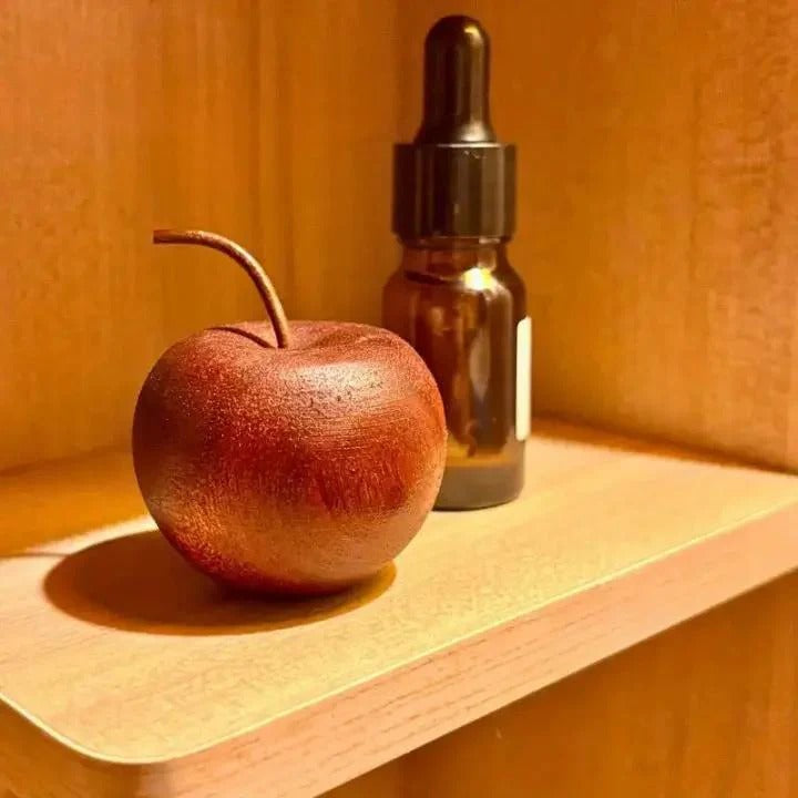 AppleScent - AromaApfel – 2 Stück Handgefertigte Diffusoren aus Naturholz für ätherische Öle