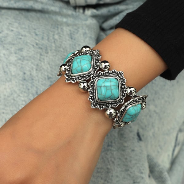 GemAura – Handgefertigtes Türkis-Armband | 1+1 GRATIS
