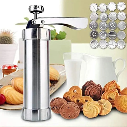 ProBaker - Ensemble de presse à biscuits en acier inoxydable