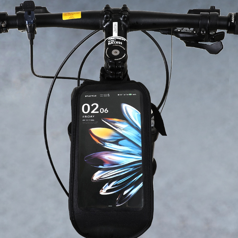 Gluschwein - 🚴50% RABATT! 📱 Wasserdichte Fahrrad Oberrohrtasche – Hardcase Handyhalter, Perfekt für MTB & Rennrad 🗺️