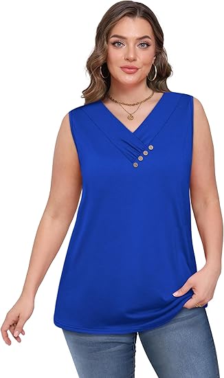 Gluschwein - Einfarbiges V-Ausschnitt-Tanktop für Damen – atmungsaktiv & vielseitig