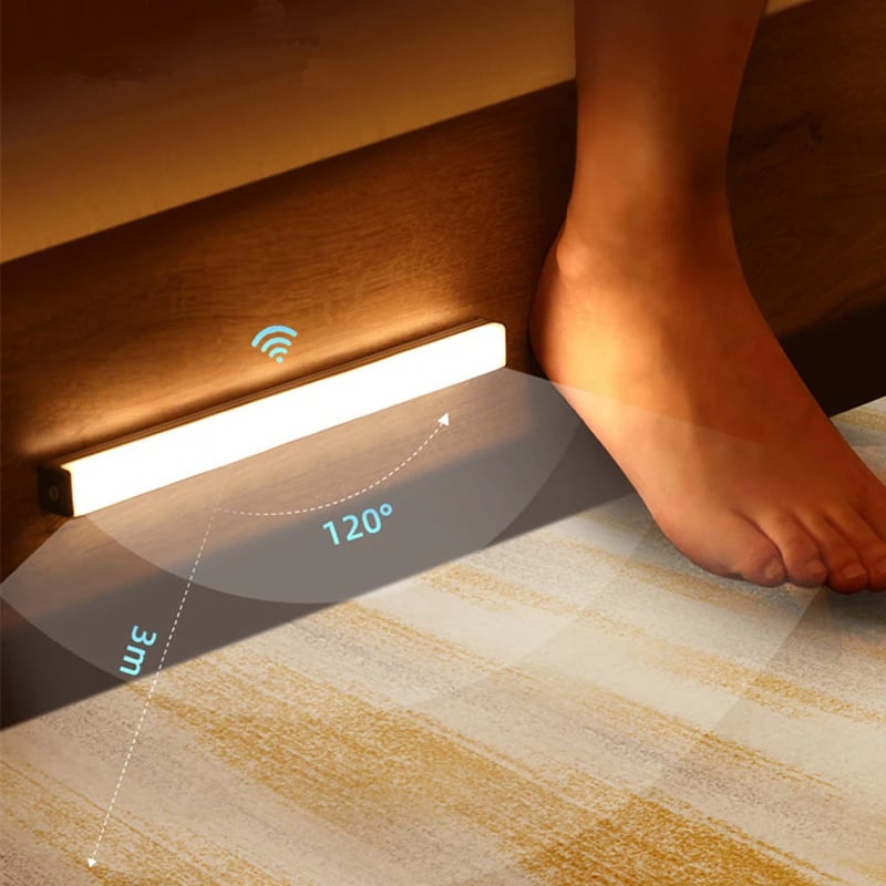 🔥Neujahrsangebot - KAUFEN 1 BEKOMMEN 1 GRATIS💡Lochfrei Smarte Sensorische Magnetische Wiederaufladbare LED-Leuchten