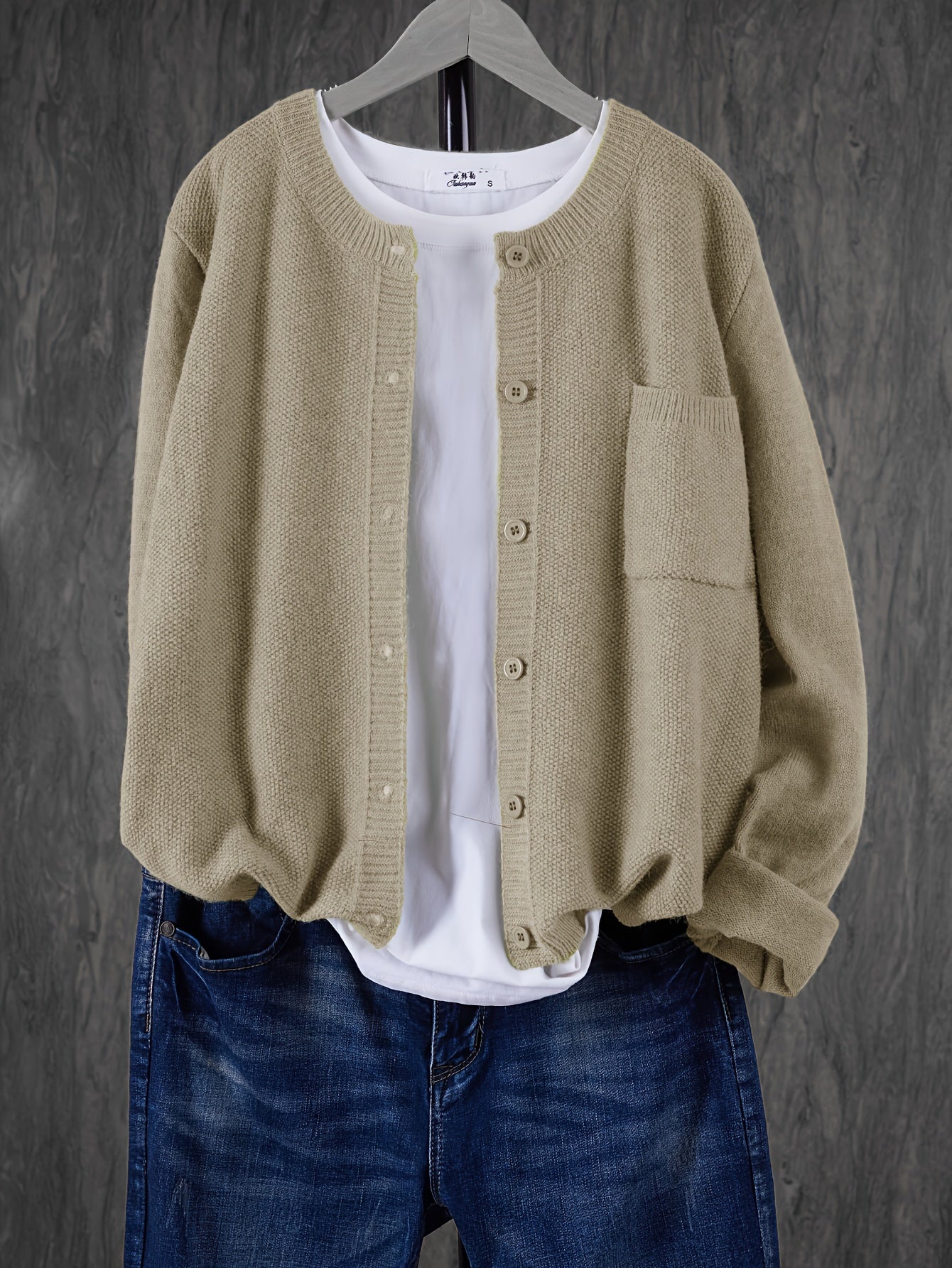 Astrid - Lässige Strickjacke