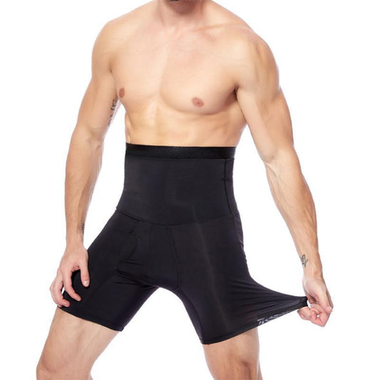 Gluschwein - Nahtlose hohe Taille Shapewear für Männer