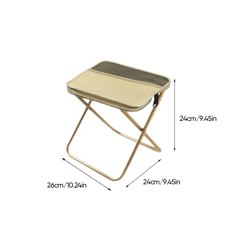 PortaSeat - Taburete plegable: estable, ligero e impermeable para llevar.