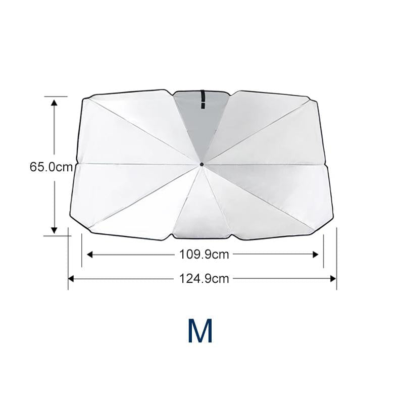 Gluschwein - Faltbarer Sonnenschirm für Autos M