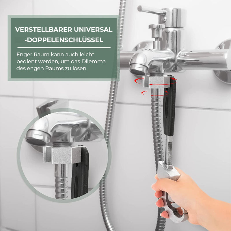 Gluschwein - Universell Verstellbarer Doppelmaulschlüssel