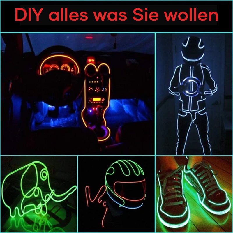 Gluschwein - 4-in-1 LED Atmosphärenlicht für Autos