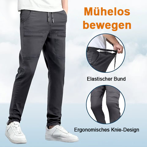 👖Letzter Tag 50% Rabatt!🏆MultiPants – Hochelastische, strapazierfähige Cargohose mit vielen Taschen