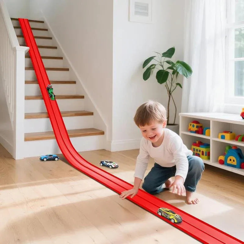 Gluschwein - Car Slide - Flexibles Rennbahnspielzeug