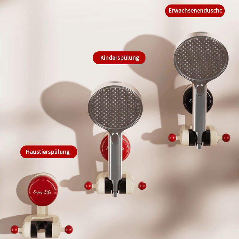 Verstellbarer Duschhalter mit Saugnapf