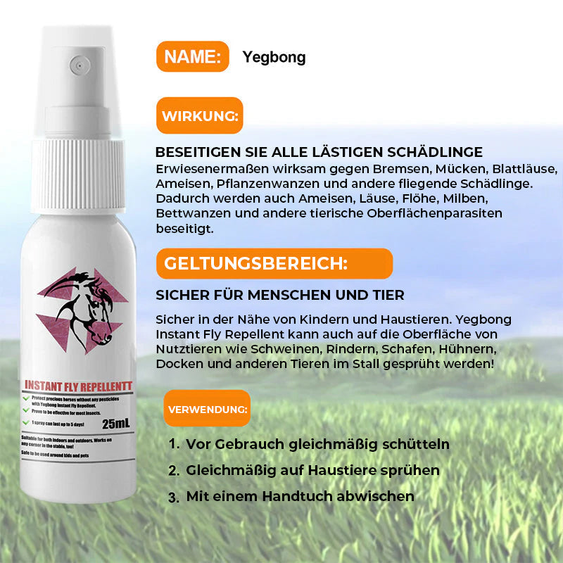 Gluschwein - Externes Anti-Juckreiz-Spray für Haustiere gegen Zecken und Zecken