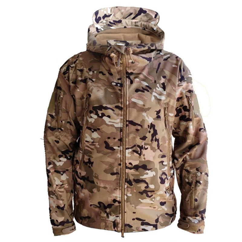 Gluschwein - Wind- und wasserdichte Jacke (Herren) Tarnung 3