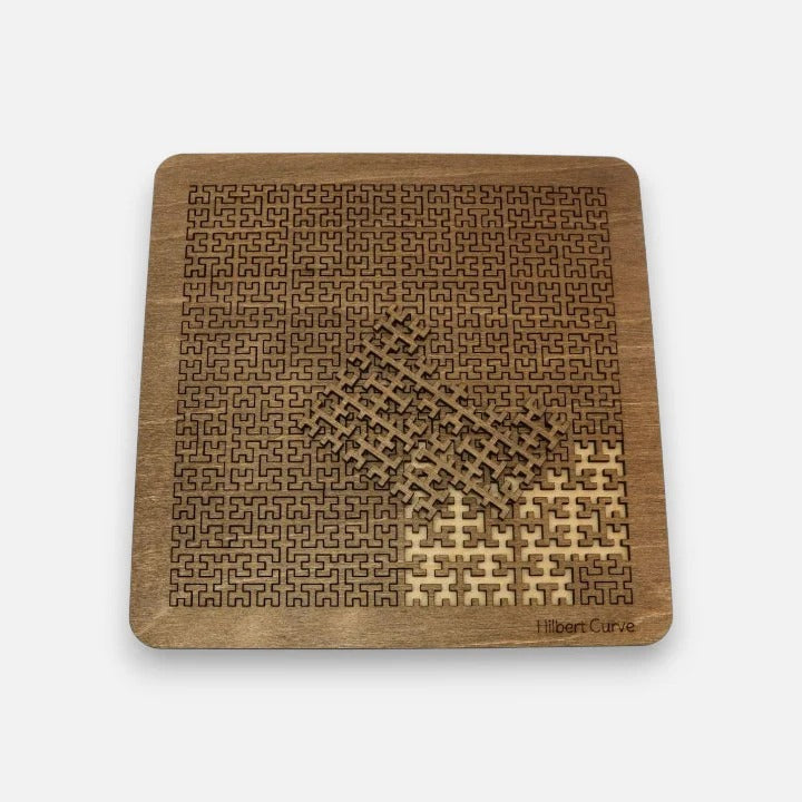 PatternPuzzle - Fraktal-Holzpuzzle