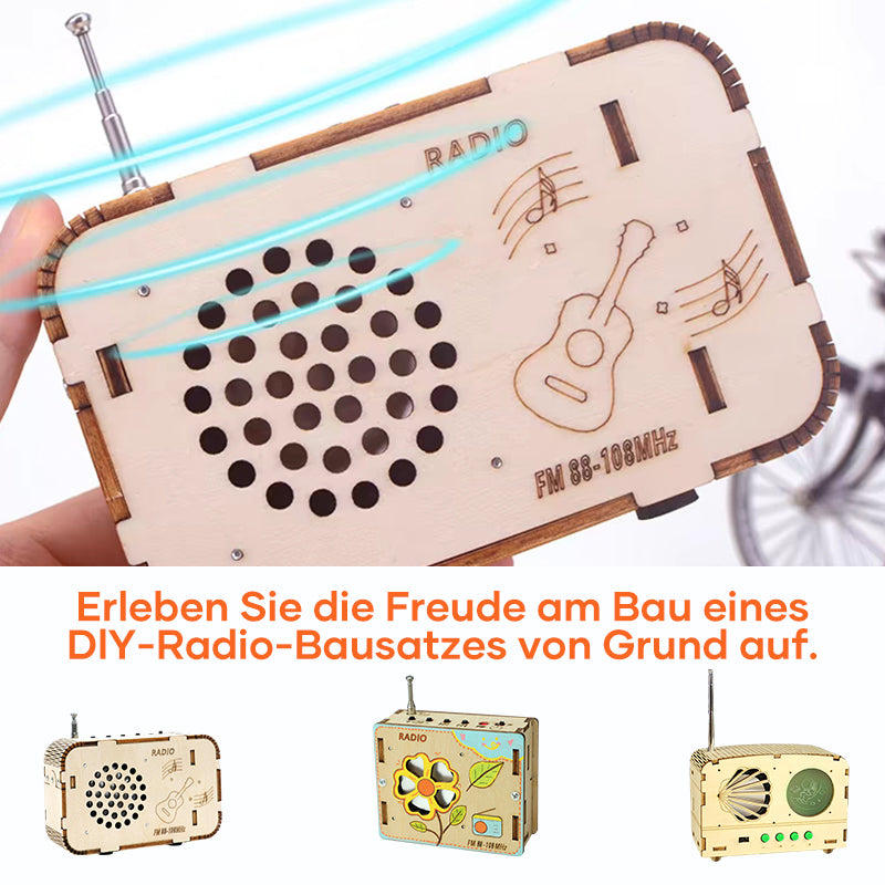 Gluschwein - Kinder-Bastelradio-Modell